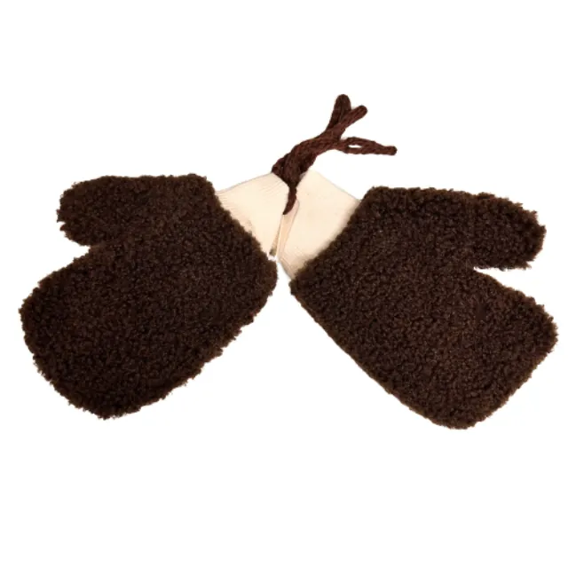 Children's gloves bode 3931-2  brown