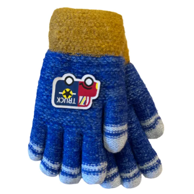 Παιδικά γάντια για αγόρι μπλε bode 3940-1