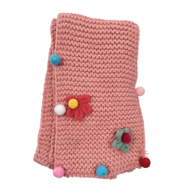 Children's Earmuffs-Scarf pink bode 4420