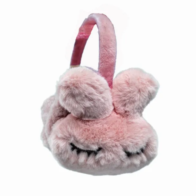 Children's Earmuffs-Scarf  bode 4421 pink