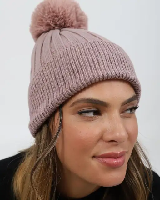 Hat for women Doca 47326 pink