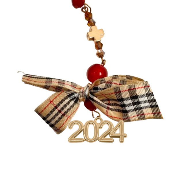 Charm handmade year 2024 bode 5382 bordeaux