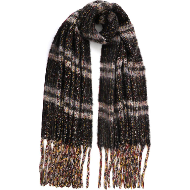  Women's scarf black 58340