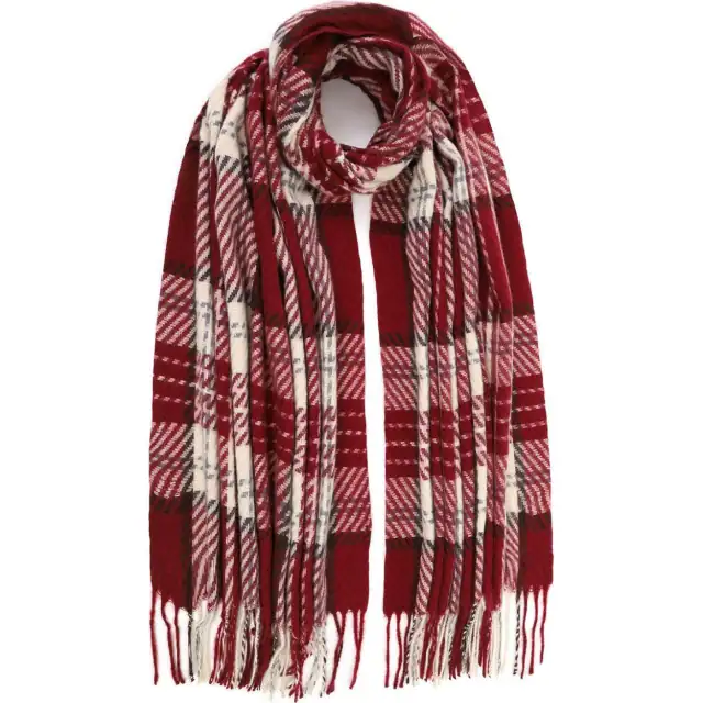  Women's scarf Doca 58408 red 