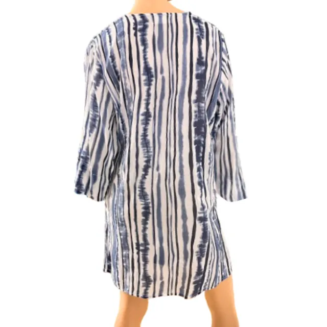 Women's Beach Kaftan platinum blue