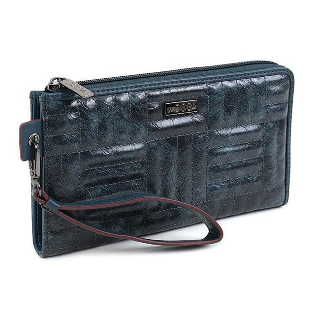 Wallet for women Doca  65871 blue
