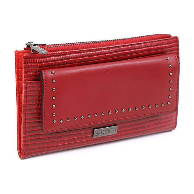 Wallet for women Doca 65908 red