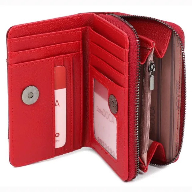 Wallet for women 67143  red 