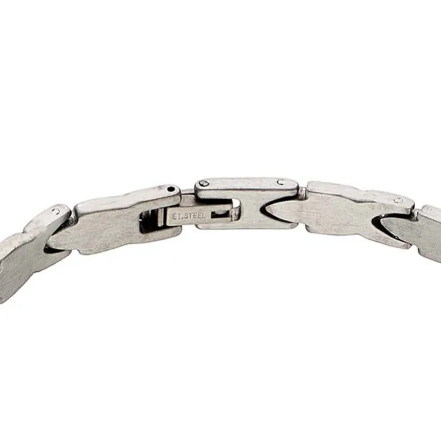 Men's Bracelet made of steel 316L silver Art 00219