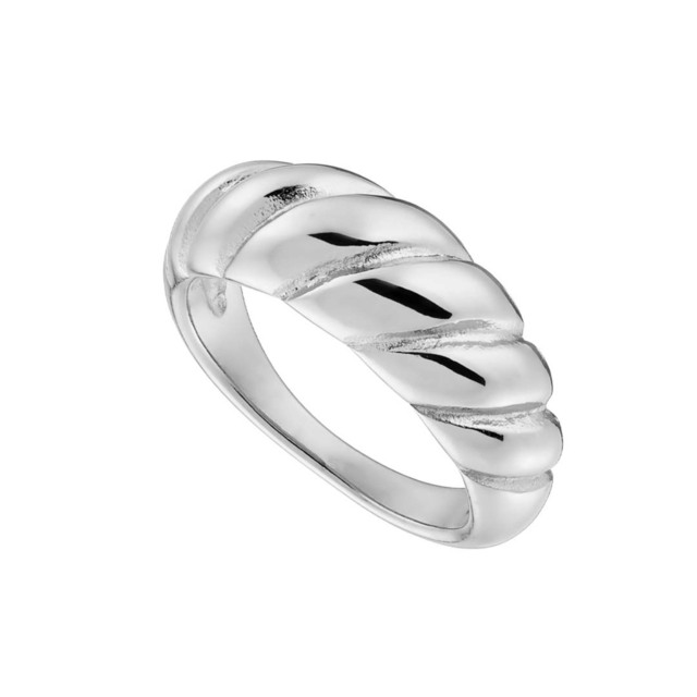 Women's ring Vintage steel 316L silver