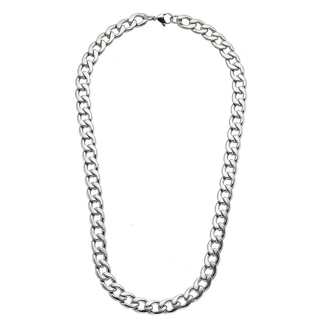Men's 316L steel chain in silver color Art 03571