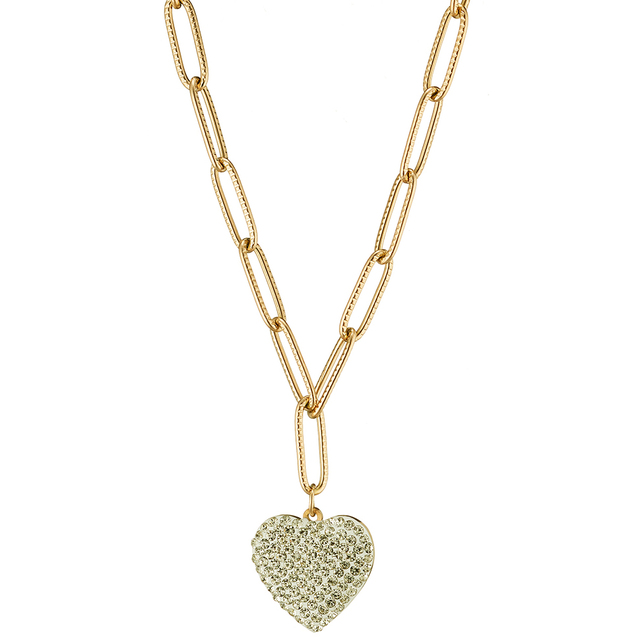 Womens necklace  steel 316 L gold Art 07126