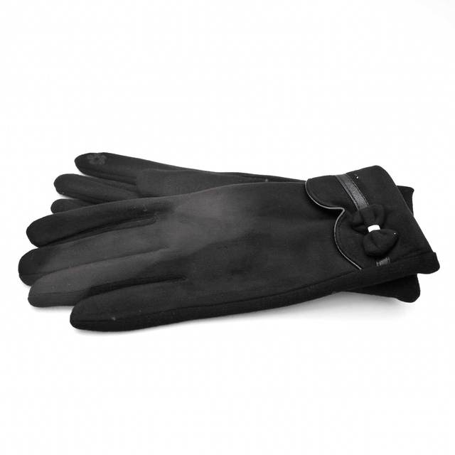 Women's gloves Verde 02-0474 black