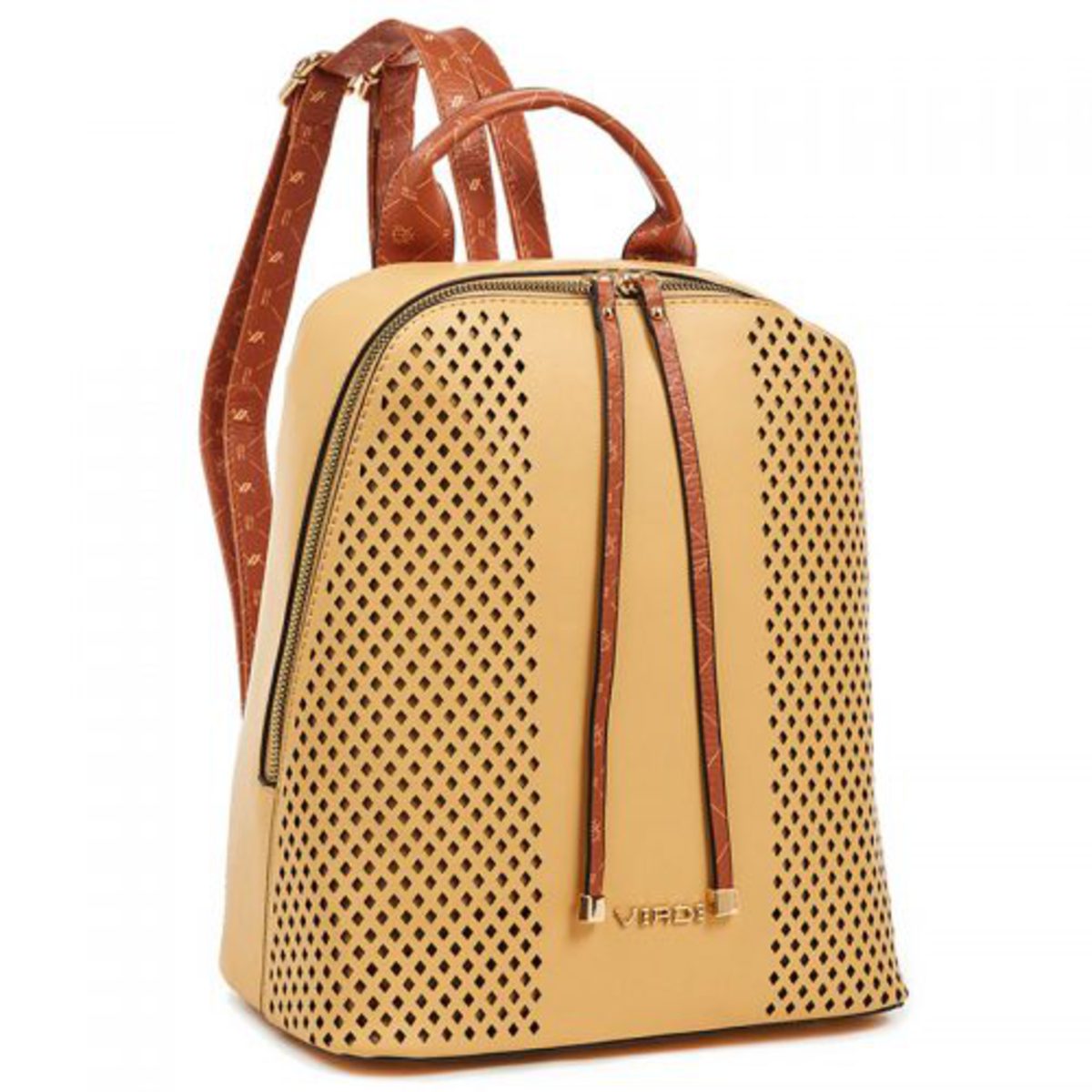 Casual Vibrant Color Backpack - BAK 0188 - Yellow | VASCARA