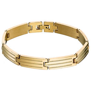 Men's bracelet in gold colour Art 00065