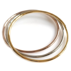 Women's steel bracelet 316L silver/gold/rose-gold
