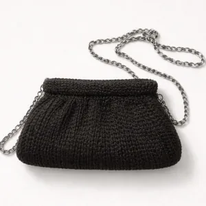 Evening purse Verde 01-0290 black