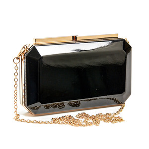 Evening purse clutch Verde  01-1412 black