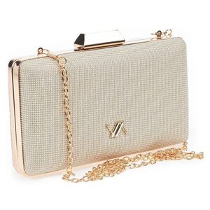 Evening purse clutch Verde  01-1525 gold