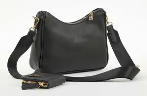 Shoulder/crossbody bag Verde 01-1555 black