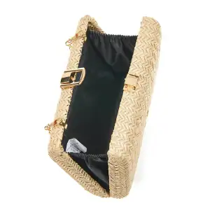 Evening purse clutch Verde  01-1626 beige