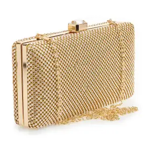 Evening purse  Verde 01-1635 gold