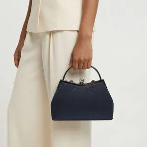 Γυναικείο τσαντάκι βραδυνό Verde 01-1643 μαύρο