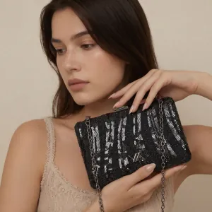 Evening purse  Verde 01-1657 black