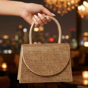 Evening purse  Verde 01-1664 gold
