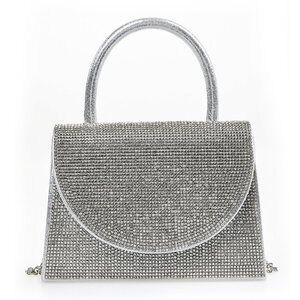 Evening purse  Verde 01-1664 silver