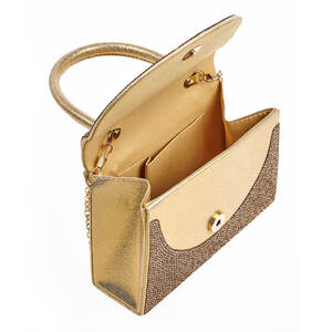 Evening purse  Verde 01-1664 gold