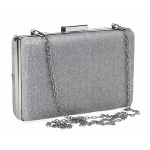 Evening purse  Verde 01-1665 silver