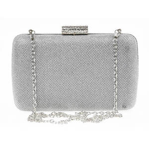 Evening purse Verde 01-1670 silver