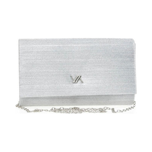 Evening purse  Verde 01-1853 silver