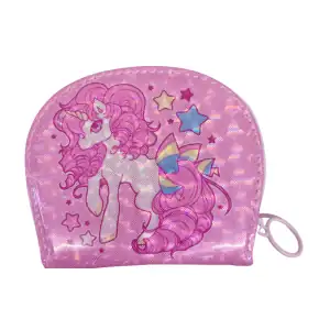 Children's wallet for girl pink