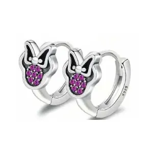 Children's earrings hypoallergenic rings silver 925