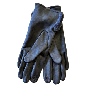 Gloves for women Verde 02-494 blue