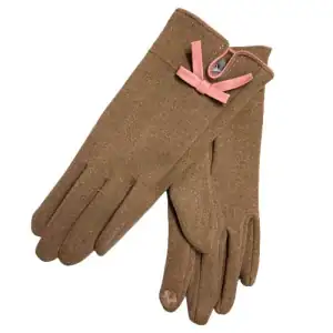 Γυναικεία γάντια Verde  02-587 taupe
