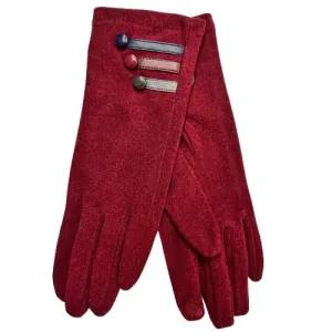 BODE Set Women's Hat and Scarf and gloves one size blue/bordeaux