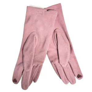 Gloves for women Verde 02-605 pink