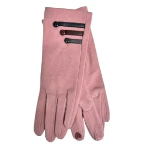 Gloves for women Verde 02-605 pink