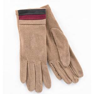 Γυναικεία γάντια Verde  02-606 μπεζ    