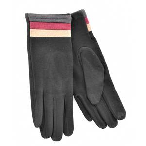 Γυναικεία γάντια Verde  02-606 μαύρο 