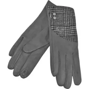 Γυναικεία γάντια Verde  02-0652 γκρι