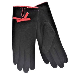 Gloves for women Verde 02-587  black 