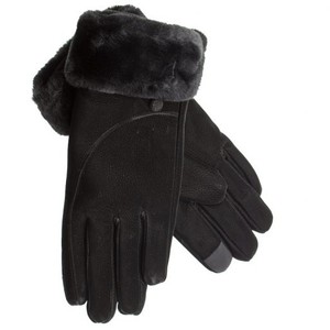 Γυναικεία γάντια Verde  02-601 μαύρο    