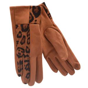 Gloves for women Verde 02-614 camel