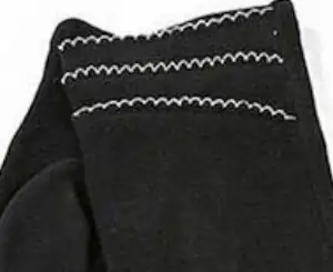 Γυναικεία γάντια Verde  02-0629 μαύρο 