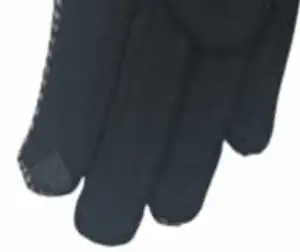 Γυναικεία γάντια Verde  02-0633 μαύρο