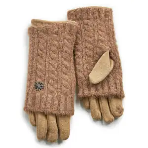 VERDE WOMAN'S GLOVES 02-0705 TAUPE